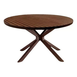 Mesa Ripada Em Aluminio P/ Area Eterna Quintal 4 Lugares Top Mesa Ripada Em Aluminio P/ Area Eterna Quintal 4 Lugares Top