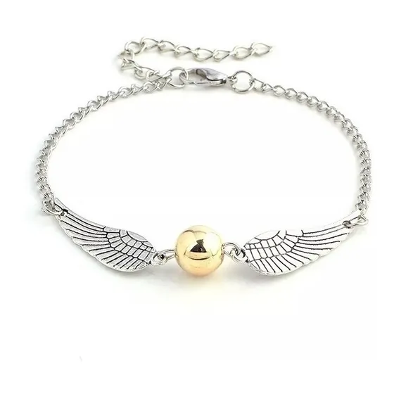  Pulsera/ Brazalete Snitch Dorada Harry Potter