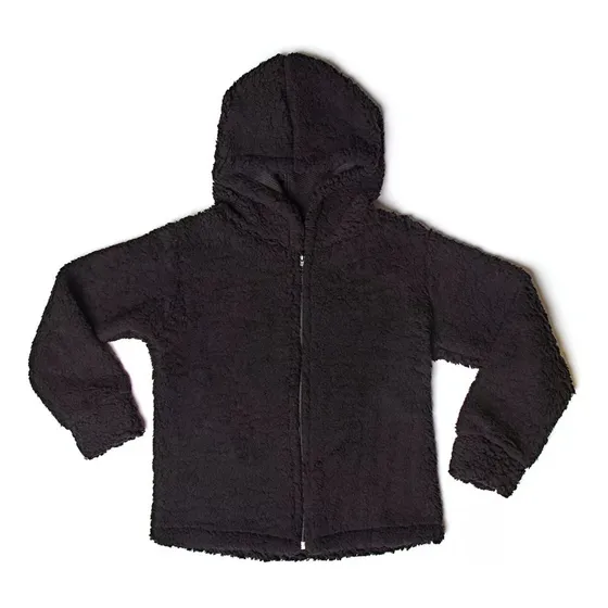 Blusa De Frio Infantil Casaco Teddy Menina Com Capuz