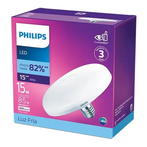 Bombita de luz led Philips 929001971571 Lineal color blanco frío 15W 220V