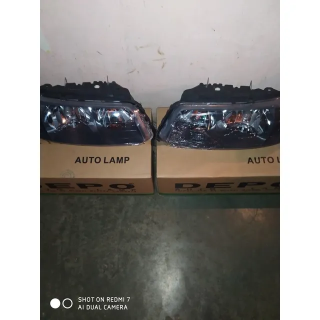 Faro Volkswagen Gol 2001 2005 Doble Bombillo Depo Original