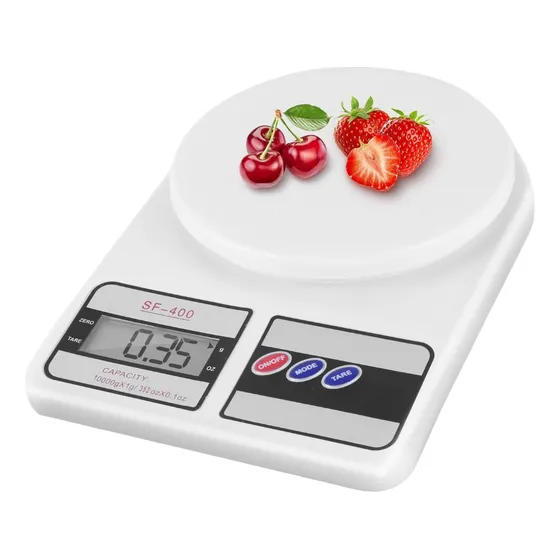 Balanza Gramera Digital Peso D Cocina Negocio Portatil 10kg 