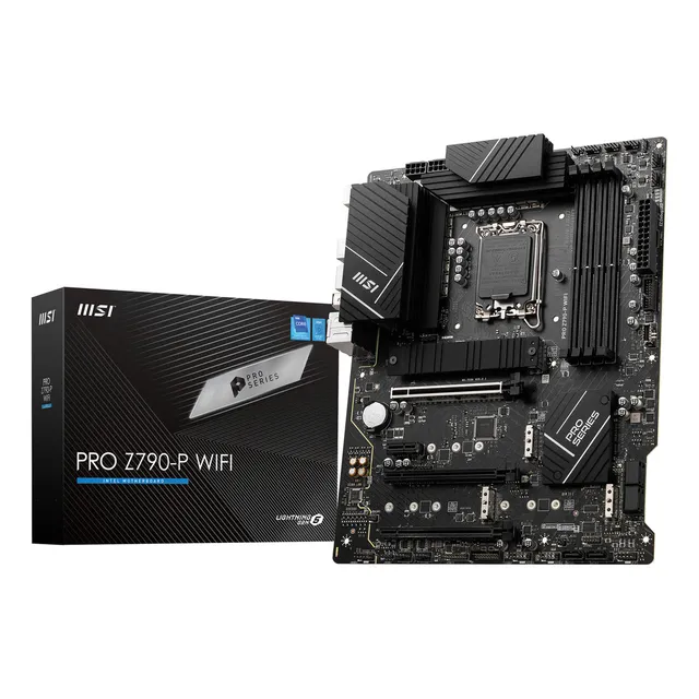 Tarjeta Madre MSI PRO Z790-P WIFI LGA 1700 4x DDR5 4x M.2 PCIe 5.0 USB-C WIFI 6E BT 5.3 ATX
