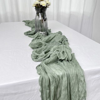 Mantel De Gasa Para Bodas, Camino De Mesa, 5 Piezas Mantel De Gasa Para Bodas, Camino De Mesa, 5 Piezas
