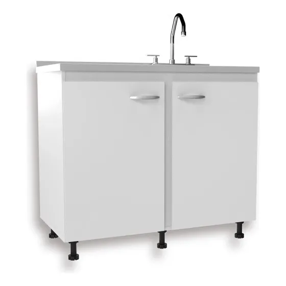 Mueble Casa Lista® Útil Cocina - Módulo Base Para Lavaplatos