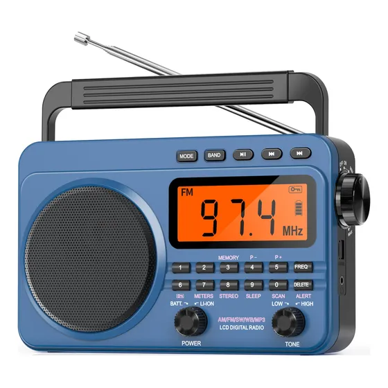 Rádio Digital Am Fm De Ondas Curtas Com Melhor Recepção,
