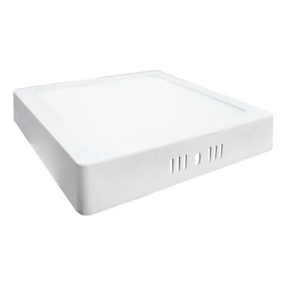 Panel Led Sobreponer Cuadrado 18w 6500k Luz Fría Blanco 110v/220v