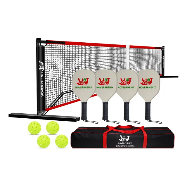 Portable Pickleball Net Juego Con Ruedas, 22ft 9yb5o