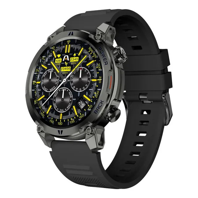 RELOJ ARGOMTECH SMARTWATCH C70 CON 2 MALLAS NEGRO Y VERDE