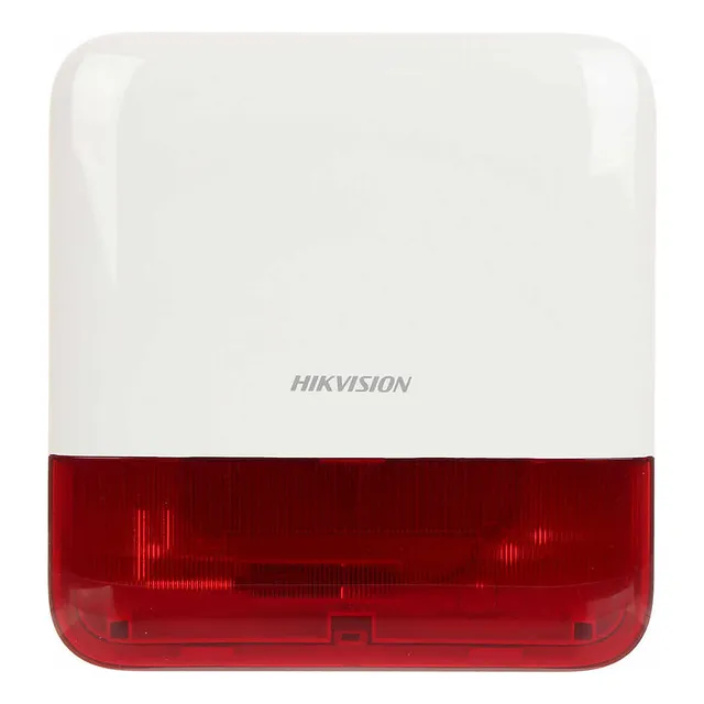 Sirena Externa Inalambrica Hikvision 110db. 1600m Rf Jwk