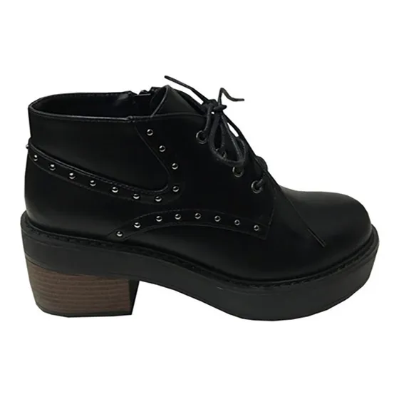 Botín Ecocuero Zaw96 Negro