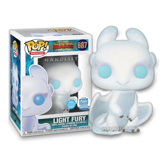 Funko Pop Movies Como Treinar Seu Dragão - Light Fury 687