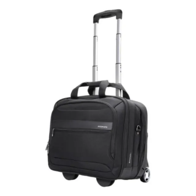 Promate Persona-tr Bolso Con Ruedas P/laptop Hasta 16 Color Negro