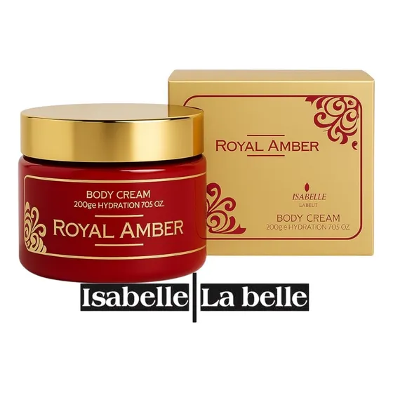 Creme Loção Hidrat Pasta Royal Amber 200ml Isabelle La Belle