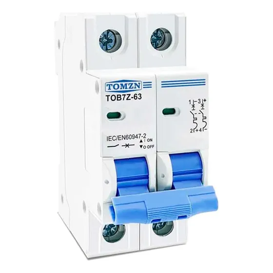 Breaker Termomagnético Dc 16a Riel Batería Panel Solar