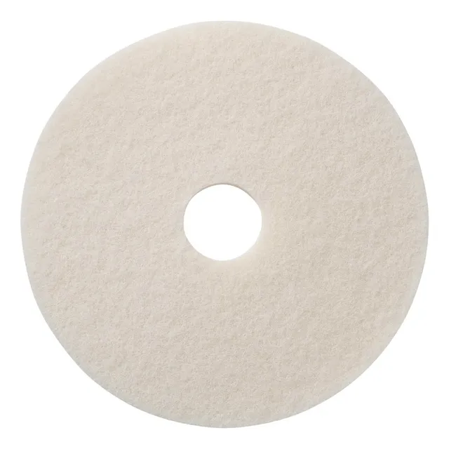 Disco Blanco Para Pulidora Lustradora 17   44 Cm