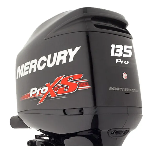 Mercury Proxs 135 Hp Motor De Popa Optimax Decalques Adesivo