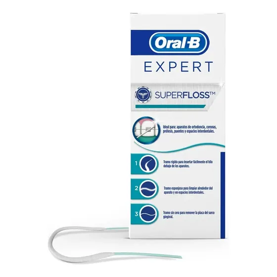 Oral-B Hilo Superfloss - 50 cm - 50 - Unidad - 1