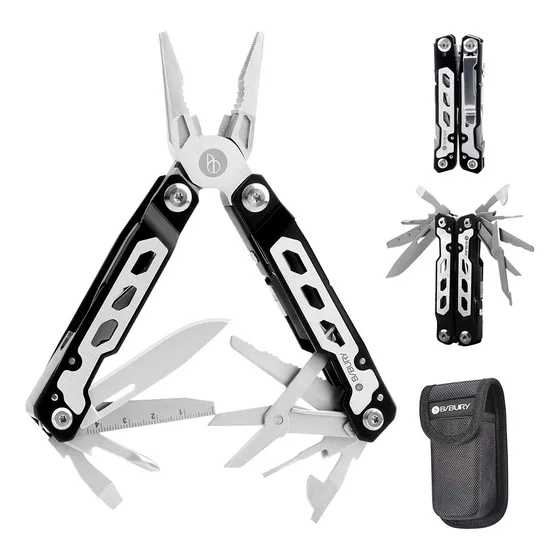 Navaja Multiherramienta 16 En 1 Camping Cuchillo Pinzas