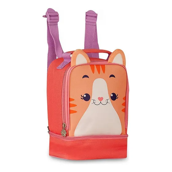 Lancheira Infantil Térmica Clio Style Pets Gatinha 9 estilo Clio 24 x 20 x 12 cm