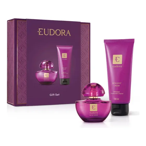 Presente Eudora Edp Roxo Miniatura Hidratante Acetinado 