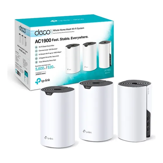 Sistema Wi-fi Tp Link Deco S7 Pack De 3 Mesh Doble Banda Ac1900