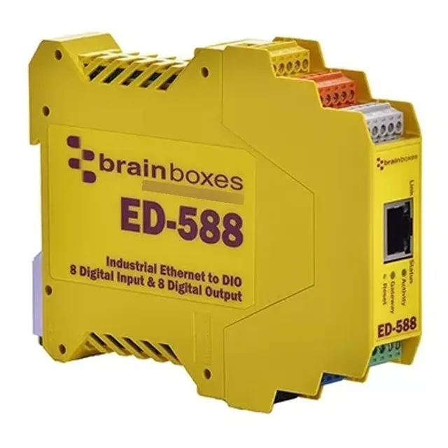 Switch Industrial Ethernet 8 Puertos Brainboxes Ed-588