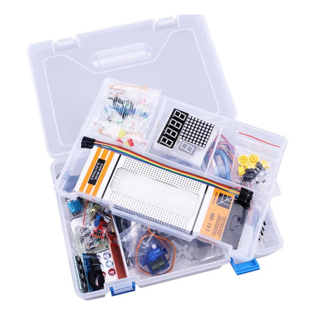 Hemmel Kit Super Completo De Electronica Para Principiantes Compatible Con Arduino Uno R3 Hemmel Kit Super Completo De Electronica Para Principiantes Compatible Con Arduino Uno R3