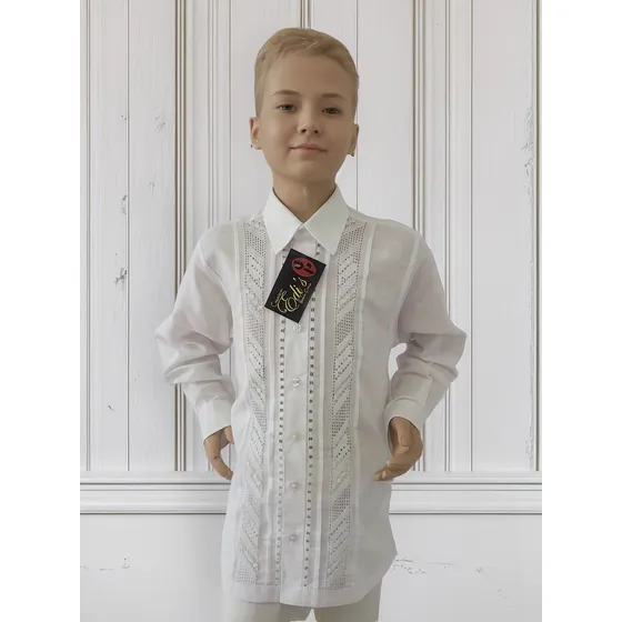 Guayabera Niño Bordados Cartago Edis