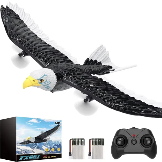 Avión Deerc, Radio Control, Estilo Águila, 2.4ghz 2ch 