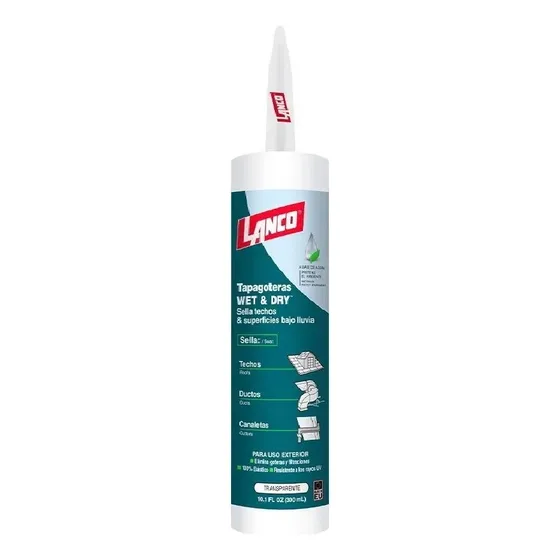 Sellante Tapagoteras 300 Ml Transparente  Lanco