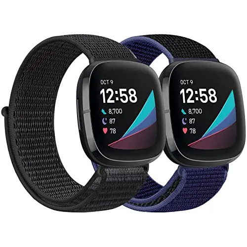 Bandas De Nylon Avod Compatible Con Fitbit Versa Sg28h