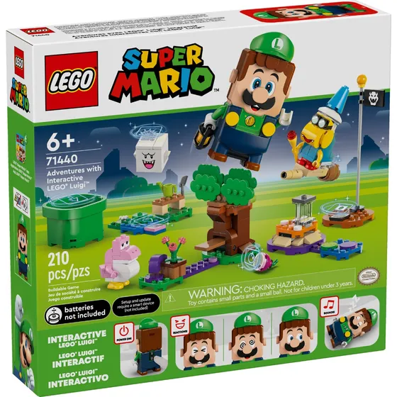 Lego Aventuras Interactivas Con Lego® Luigi (71440) Cantidad de piezas 210