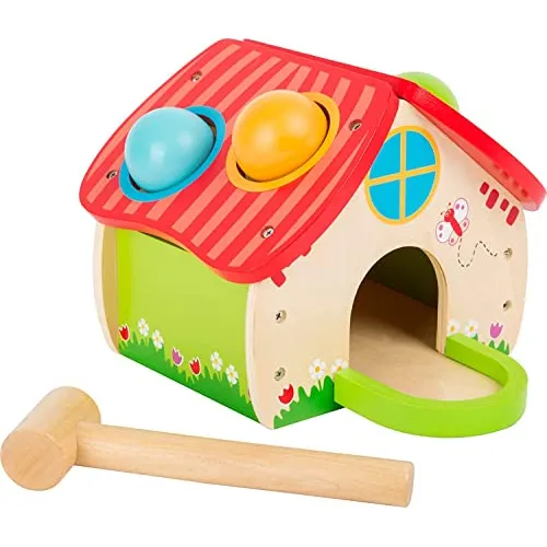 Juguetes De Madera De Pie Pequeño Lindo Casa De Vm84a