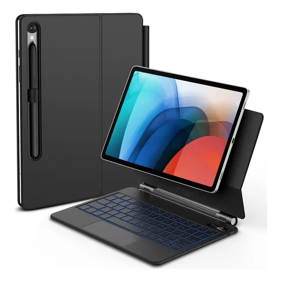 Teclado Mágico Para Galaxy Tab S7/s8/s9 S9fe De 11 Polegadas