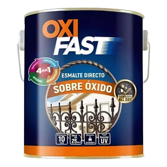 Esmalte Directo Sobre Oxido Oxifast 4 En 1 Belco 3,6 Lts Mf