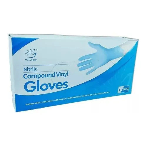 Bulto Guantes Examen Nitrilo Talla L (caja X 2000 Unidades) 