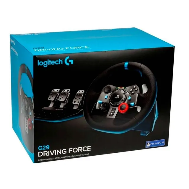 Volante Logitech G29 Driving Force Con Pedales Para Ps3 Ps4