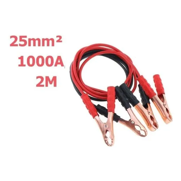 Cables Auxiliar Para Baterías Carros Moto 1000 Amperios