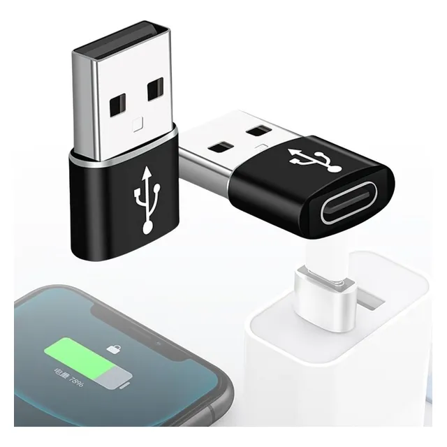 2 Adaptador Usb C Compatível iPhone 11 12 13 14 Cabo Novo