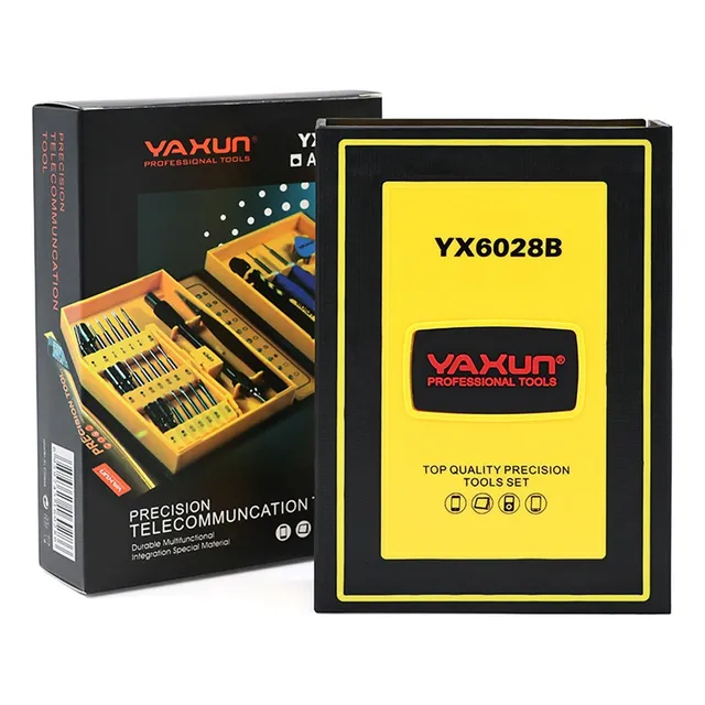 Kit Destornilladores Servicio Técnico Celulares Yaxun 6028b