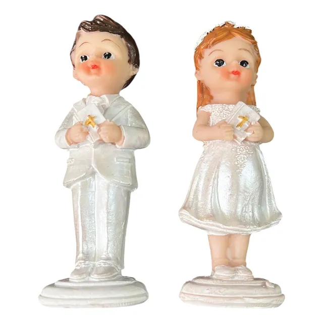 Recordatorio Primera Comunion Pareja Niño Y Niña 11cm