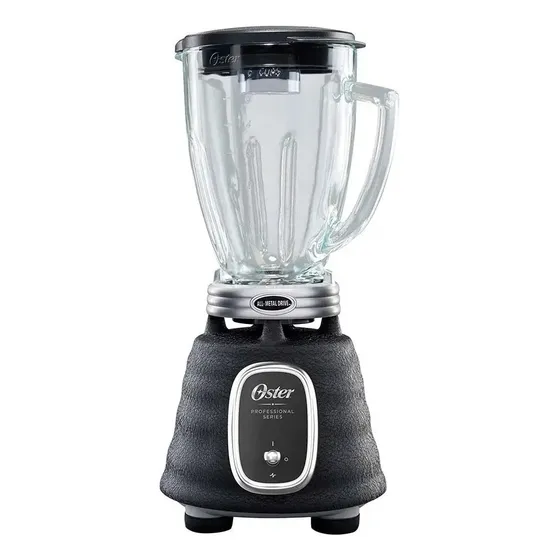 Licuadora Oster BLSTBPST 1.5 L Negro con jarra de vidrio | Cuotas sin interés