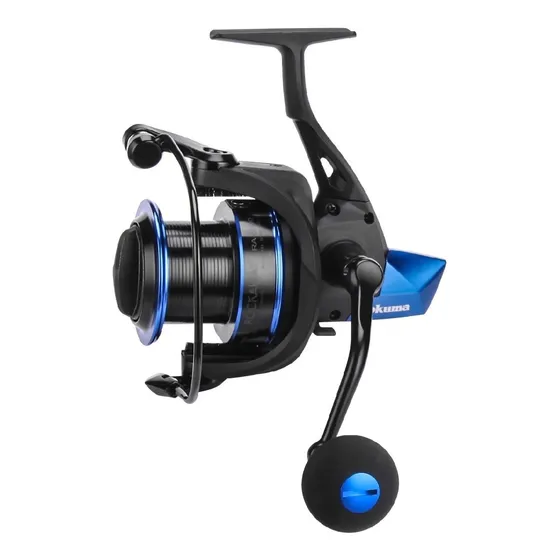 Reel Okuma Rockaway Ra8000 5 Rulemanes Lance De Costa Color Negro/Azul Lado de la manija Derecho/Izquierdo