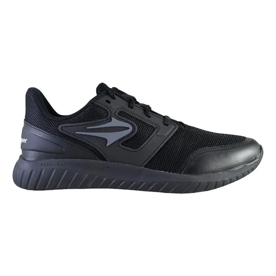Topper Zapatillas Running Hombre Fast Negro Monocromo Ras