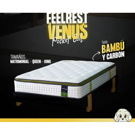 Colchon Ortopedico Feelrest  Venus