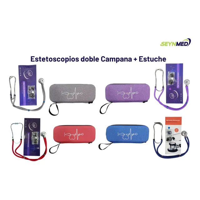 Kit Estuche + Estetoscopio Doble Campana Sprague-rappaport