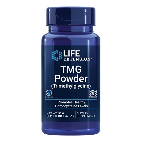 Suplemento Life Extension Tmg En Polvo 50 G