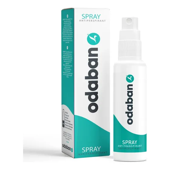 Antitranspirante Odaban Spray 30ml Unisex - Protección Efectiva Contra La Sudoración Excesiva Corporal ( Hiperhidrosis) Y Mal Olor ( Bromhidrosis)