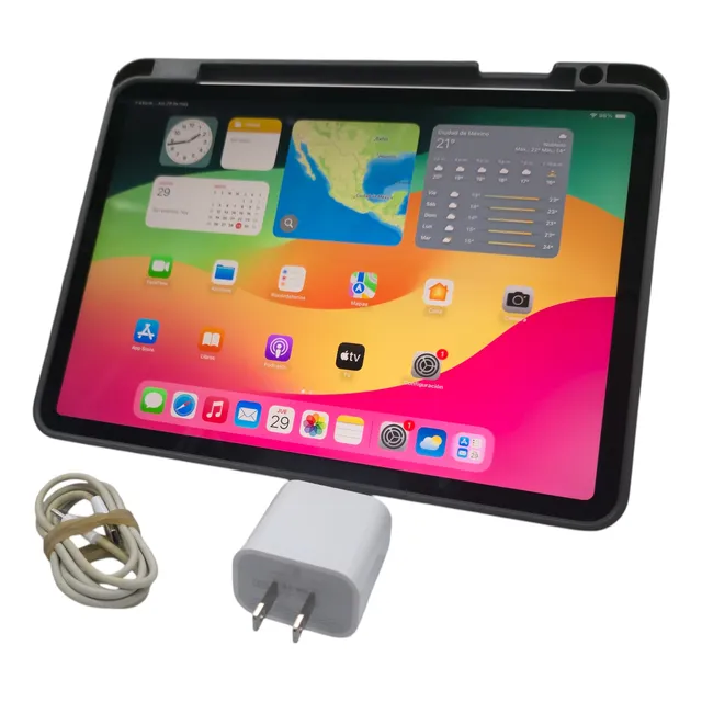 Ipad Pro 11   Wifi 3 Gen 128 Plata Con Funda Sin Caja Plata